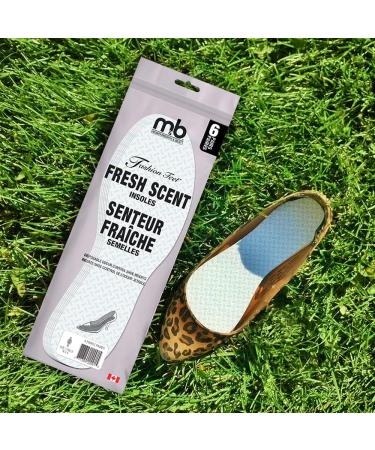 Moneysworth and Best Fresh Scent Women's Insoles - Size 5-10 (5-6) | Shoe Care Essential - Buy Online on GoSupps.com