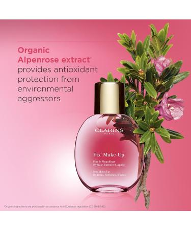 Clarins Fix Make-Up Setting Spray | 4-in-1 Makeup Setting Spray | 24H Fresh and Flawless Makeup | 12H Hydration | Locks Out Harmful Pollutants | Boosts Radiance | All Skin Types - Buy Online on GoSupps.com