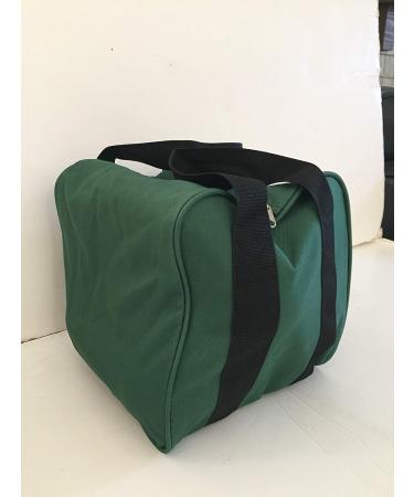BuyBocceBalls Listing - - Extra Heavy Duty Nylon Bocce Bag (3 of 7) - Green with Black Handles - Buy Online on GoSupps.com