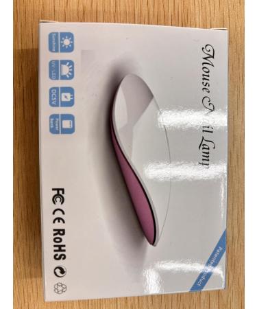 RSTYLE Mini UV LED Gel Nails Lamp - Portable 6W Pink Nail Dryer for All Nail Polishes - USB Powered - Buy Online on GoSupps.com