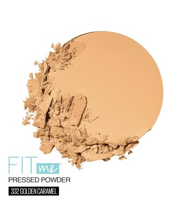 Maybelline Fit Me Matte + Poreless Pressed Face Powder Makeup Golden Caramel - Pack of 2 - Buy Online on GoSupps.com