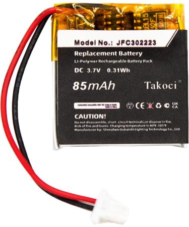 Replacement Battery JFC302223 for Viper 3706V 3806V 4606V 4706V 4806V 5606V 5706V 5806V 9756V | 3.7V 85mAh | International Shipping Available - Buy Online on GoSupps.com