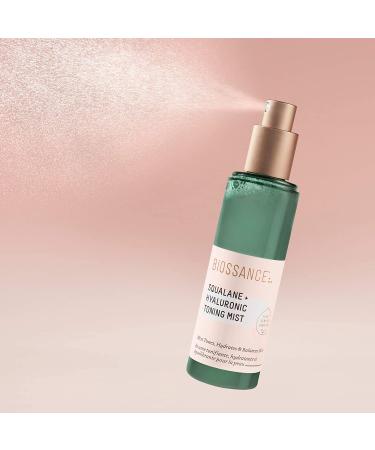 Biossance Squalane + Hyaluronic Toning Mist - Multi-Use Spray for Skin Moisturization, Protection, and Plumping | Tones, Sets Makeup, Reduces Fine Lines, and Boosts Hydration (2.53 oz) - Buy Online on GoSupps.com