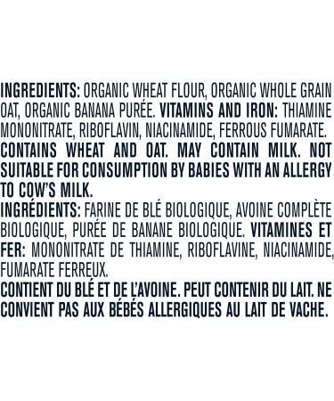 GERBER Organic Wheat & Wholegrain Oat Banana Baby Cereal - Buy Online on GoSupps.com