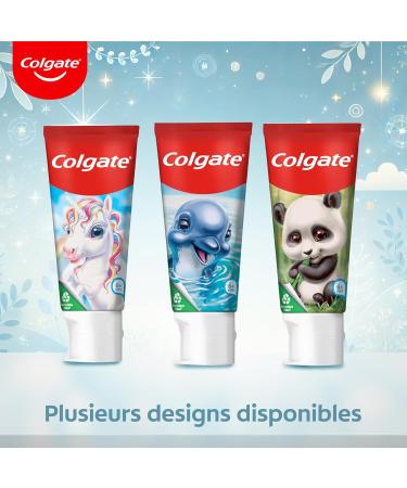 Colgate Kids Animal Toothpaste | 6+ years | Pleasant mint-flavored toothpaste for children | Fresh breath | Fluoride toothpaste | Gently cleans teeth and protects gums | 50 ml - Buy Online on GoSupps.com