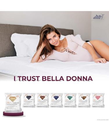 Bella Donna Vanilla Cr me Wax Pearls 1000g - Stripless & Painless Hair Removal Formula - 1kg Pack - Buy Online on GoSupps.com