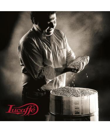 LUCAFF PULCINELLA Coffee Beans Bag Saves Aroma 700gr Energy Coffee Roasted Neapolitan Arabica and Robusta Blend Extra Caffeine Chocolate Notes Mild Taste High Quality - Buy Online on GoSupps.com
