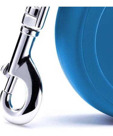 Flexi New Classic Tape Leash Blue Small - 16 ft | Durable & Adjustable Dog Leash for International Shipping - Buy Online on GoSupps.com
