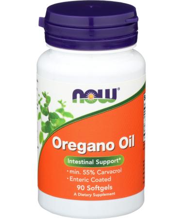 NOW FOODS Oregano Oil Enteric Coated Sg 90 CT