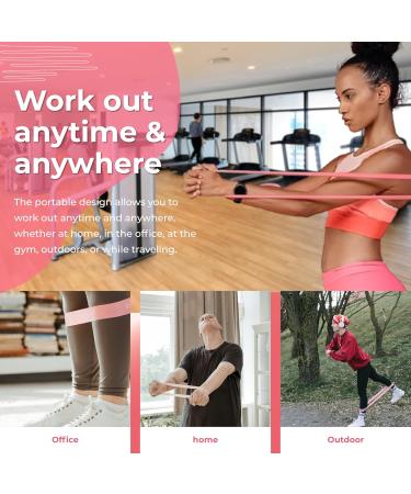 Perfect Stix Pull Up Resistance Bands for Women - 4 Sizes for Exercise Stretching & Powerlifting | International Shipping Available - Buy Online on GoSupps.com