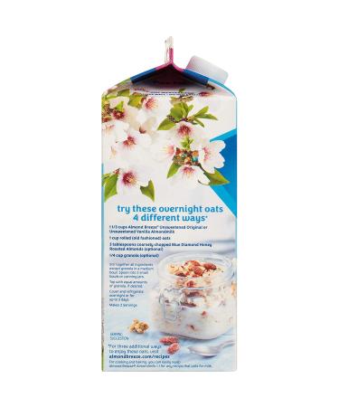 Almond Breeze Blue Diamond Vanilla Almond Milk 64oz - Lactose Free - Buy Online on GoSupps.com