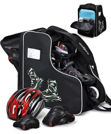 CELLGEAR Waterproof Roller Skate Bag - Adjustable Shoulder Strap - Black - Buy Online on GoSupps.com