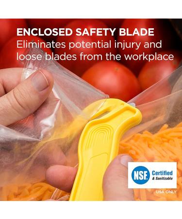 Pacific Handy Cutters DFC-364 Yellow Disposable Film Cutters and Tape Splitters - Set of 10 Hand Cutters by - Buy Online on GoSupps.com