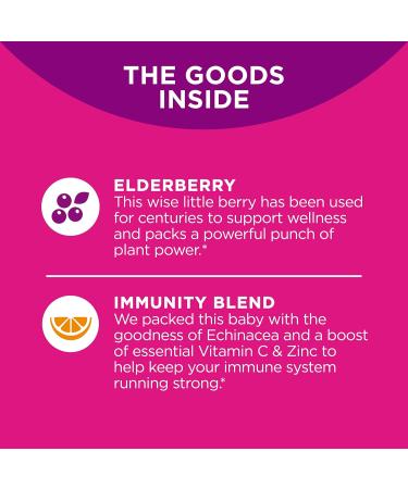 OLLY Happy Hoo-Ha Probiotic for Women Vaginal Health Capsules 25 Count & Active Immunity+Elderberry Gummies 45 Count Berry Flavor - Buy Online on GoSupps.com