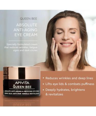 APIVITA Queen Bee Absolute Anti-Aging Eye Cream 0.51 fl.oz - Buy Online on GoSupps.com