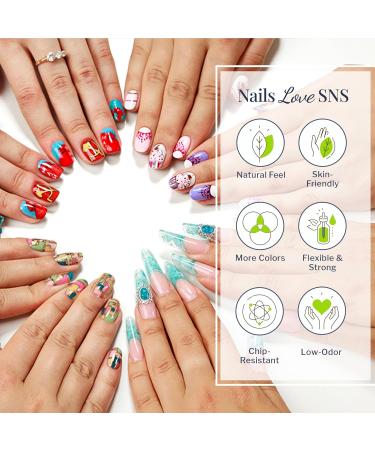 SNS Nail Dip Powder Colors | Gelous Color Dipping Powder - Class Reunion (Nude Pink Cream) | Long-Lasting & Healthier Nail Colors for Professionals & DIY - 0.5 oz - Buy Online on GoSupps.com