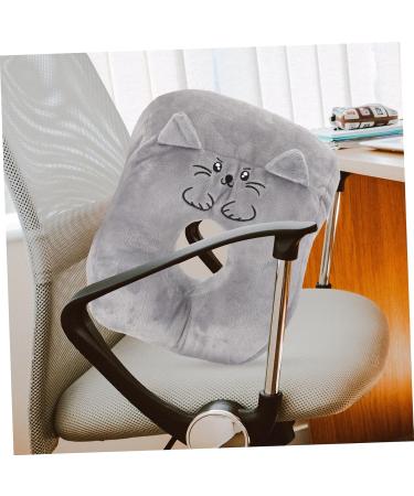 Healeved Neck Nap Pillow - Gray PP Cotton | Comfortable 28x23cm Travel Pillow for Girls - International Shipping Available - Buy Online on GoSupps.com