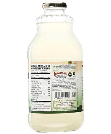 Lakewood Organic Aloe Juice - Fresh Pressed Inner Fillet - 32 oz - Buy Online on GoSupps.com
