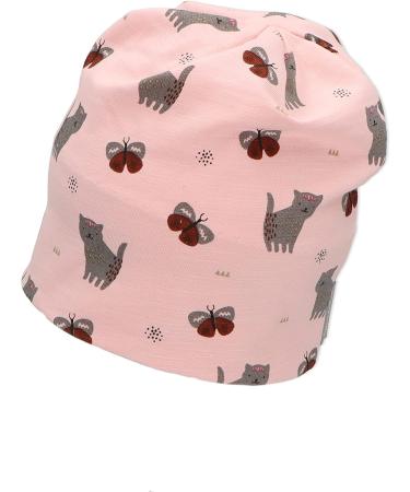 Sterntaler Girls Miezi Beanie Hat 43 Pink - Stylish & Comfortable Kids' Winter Hat | International Shipping Available - Buy Online on GoSupps.com