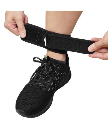 Vigorwise Achilles Tendonitis Brace, Adjustable Achilles Strap for Men Women, Breathable Ankle Brace for Achilles Pain, Running, Cycling, Hiking, Sports