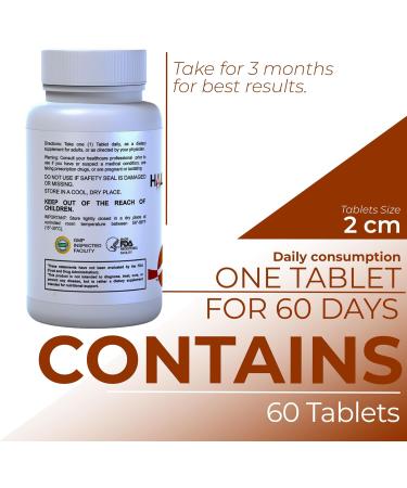 Hallusa Natural Magnesium for Leg Cramps Magnesium as Oxide 500 mg 60 Capsules 60-Day Supply Muscle Relaxation High Absorption. - Buy Online on GoSupps.com