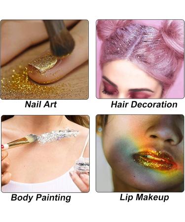 Fogawa 24pcs Glitter Powder Set (480g) - Colorful Craft Glitter for Kids Tinkering & Easter Eggs - Buy Online on GoSupps.com