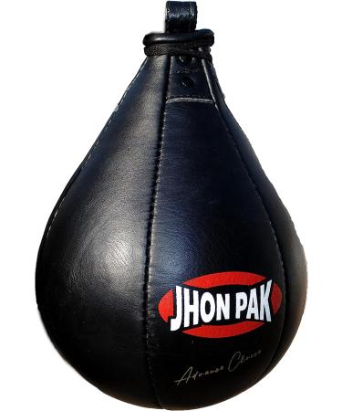 JP Advance Choice Speed Bag Kit | Genuine Cowhide Leather | Boxing MMA Muay Thai Training | Punching Dodge Striking Bag + Hanging Swivel Set + Gel Inner Gloves - Buy Online on GoSupps.com