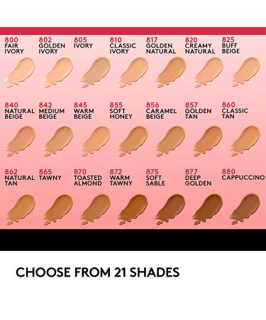 Covergirl Outlast Extreme Wear 3-in-1 Full Coverage Liquid Foundation SPF 18 Classic Ivory, 1 Fl. Oz - Buy Online on GoSupps.com