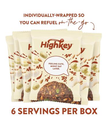 HighKey Soft Baked Breakfast Biscuits - Banana Keto Snacks  6 Pack of Gluten Free Low Carb Energy Bars for Adults & Kids  Ketogenic  Paleo & Diabetic Diet Friendly Foods  Individually Wrapped Snack - Buy Online on GoSupps.com