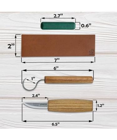 BeaverCraft S01 Wood Spoon Carving Knives Set - Professional Wood Carving Tools Kit for Beginners and Experts - Buy Online on GoSupps.com