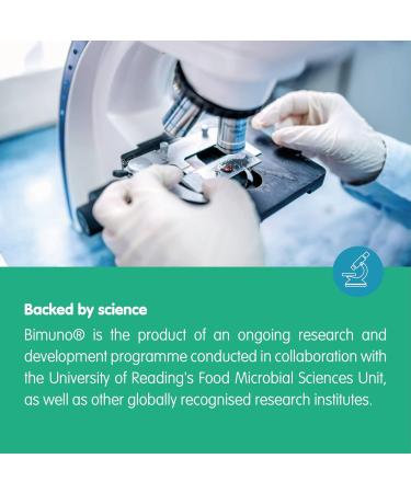 BIMUNO Immunity Food Supplement | Prebiotic Multivitamin for Women Men & Kids | Immune System Support with Vitamin D3 C & Zinc | Vegetarian Gluten Free Halal Kosher | (.) - Buy Online on GoSupps.com