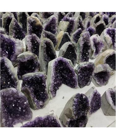 CIMWJOPS Amethyst Rough Stone Large Amethyst Cluster Geode Crystal Quartz Cut Base Amethyst Uruguay (Size : 550-650g) - Buy Online on GoSupps.com