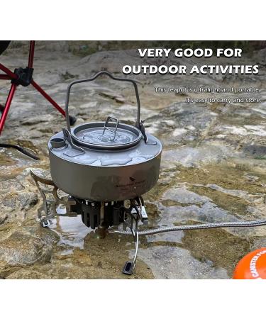 Boundless Voyage Titanium Camping Coffee Cup & Kettle Set - 700ml Capacity | Outdoor Tableware & Drinkware - Buy Online on GoSupps.com