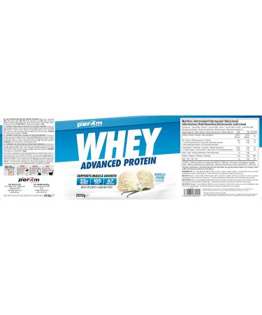 Per4m Whey Protein Vanilla Cream 2005g - Buy Online on GoSupps.com