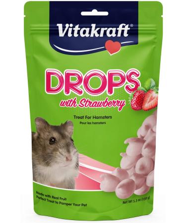 Vitakraft Hamster Drops And 5.3-Ounce Pouch Strawberry Drops - Buy Online on GoSupps.com
