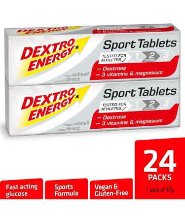 Buy Dextro Energy Dextrose Sticks Tablets - 12x2x47g Sports Formula | International Shipping Available - Buy Online on GoSupps.com