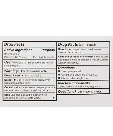 McKesson Obstetrical Antiseptic Towelettes Wipes - 100 Sterile Individual Packets, Clean Scent - 1 Pack (100 Count) - Buy Online on GoSupps.com