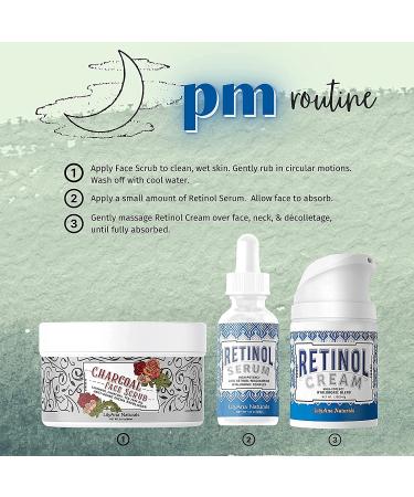 LilyAna Naturals Retinol Serum - 2.5% Pure Retinol for Dark Spots & Acne Scars - 1oz (1-Pack) - Buy Online on GoSupps.com