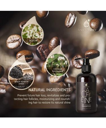 Caffeine Hair Loss Shampoo for Volumizing Thin Hair - Natural Ingredients for Healthy Growth - Buy Online on GoSupps.com