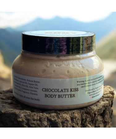 Chocolate Kiss Body Butter Bakery Butter Glazed Butter Moisturizer Hydration Skin Dark Chocolate Scent 8oz - Buy Online on GoSupps.com