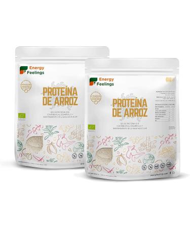 ENERGYFEELINGS Organic Rice Protein 1kg - Buy Online on GoSupps.com