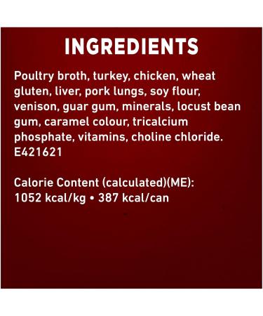 Purina ONE Tender Cuts True Instinct Wet Dog Food in Gravy Turkey & Venison - 368 g Can (12 Pack) - Buy Online on GoSupps.com