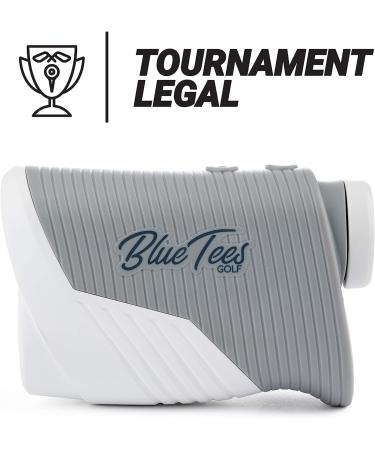 Blue Tees Golf Series 2 Laser Rangefinder - 800 Yards Range, 6X Magnification, Flag Lock Pulse Vibration - Buy Online on GoSupps.com