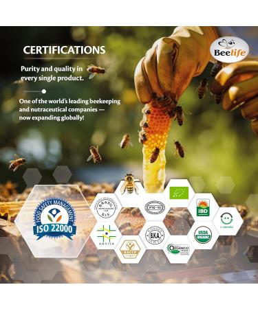 Beelife Propoflex Green Propolis Extract for Kids - No Alcohol Bee Propolis Tincture High Artepillin-C Levels -Rich Liquid Supplement - Strawberry Flavor Made in Brazil 30ml Kids Green Propolis - Buy Online on GoSupps.com