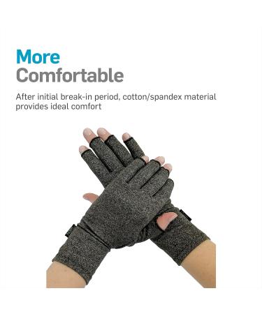NatraCure Arthritis Compression Gloves - Medium Size for Joint Pain Relief Inflammation & Carpal Tunnel - S M L Available - Shop Now - Buy Online on GoSupps.com