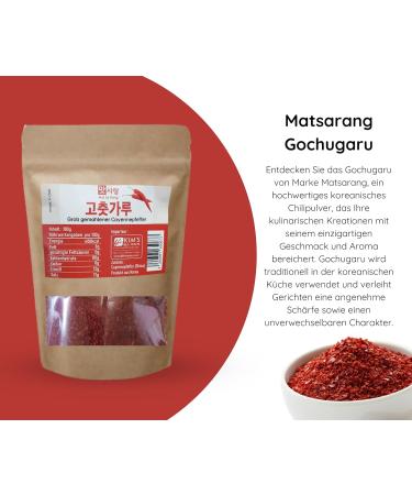 Buy Gochugaru Matsarang - Premium Chilli Flakes for Kimchi (200g) | Authentic Korean Gochugaru Flakes - Hot & Flavorful - Buy Online on GoSupps.com