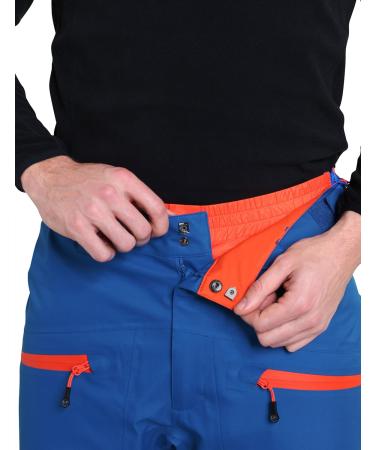Ultrasport Professional Men s Inuit 3 in 1 Ski Pants - Waterproof Breathable Snowboard Pants with RECCO - Blue/Orange Outdoor Gear - Buy Online on GoSupps.com