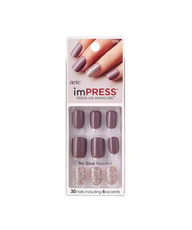 KISS imPRESS Nails Press-On Manicure Nails (BIPD051-57943 Night Fever)
