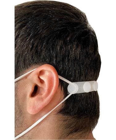 10 Pack Mask Holder OneProtek | Non-Slip Adjustable Silicone Strap Extensions for Pain Relief International Shipping Available - Buy Online on GoSupps.com