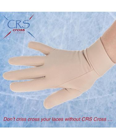 Padded Skating Gloves for Youth - Warm Protection for Ice Skating, Figure Skating, Dance & Roller Skating - Tan - Medium/Large - Buy Online on GoSupps.com